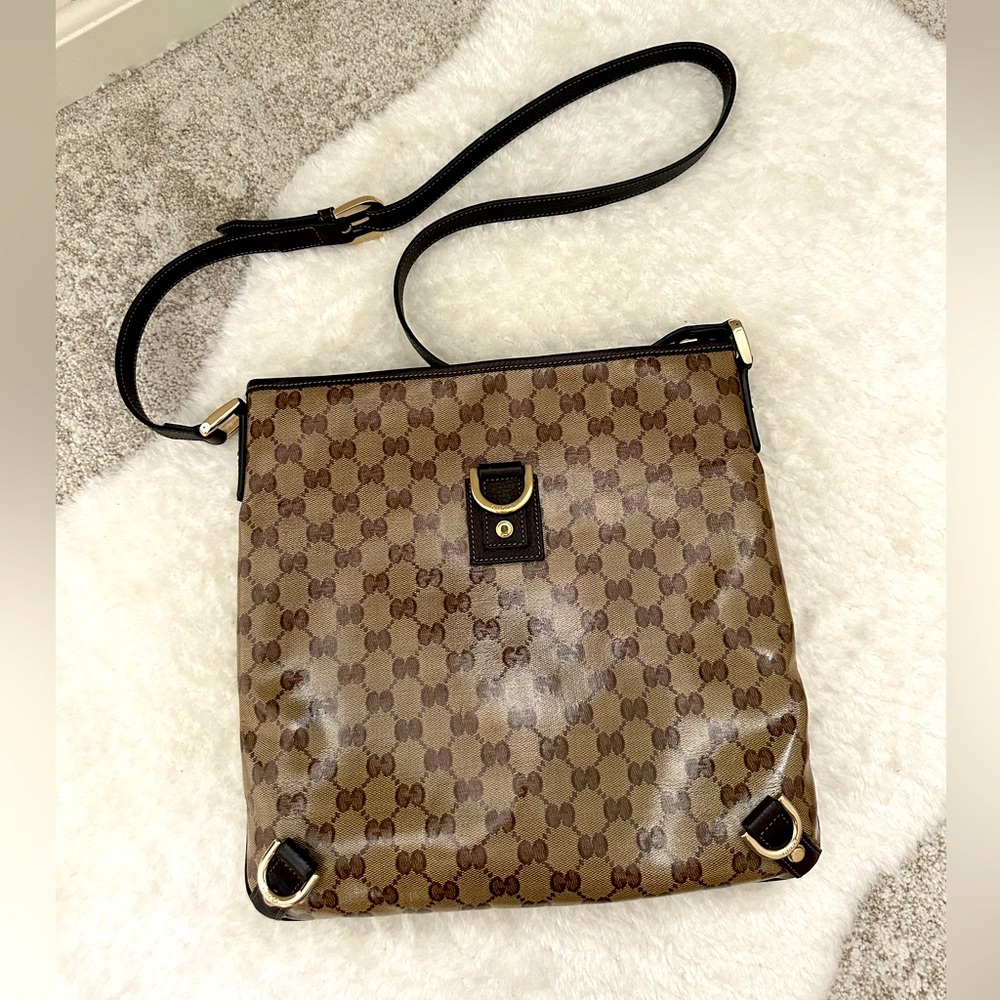 Gucci Coated Canvas Crossbody Bag